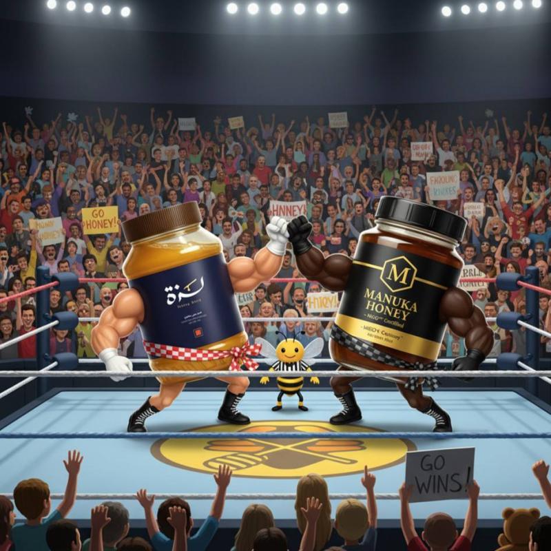 عسل السدر اليمني مقابل عسل المانوكا – أيهما الأفضل ولماذا؟ مقارنة علمية شاملة