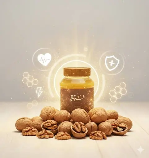 الجوز والعسل: كنز طبيعي لصحة القلب والمناعة والطاقة