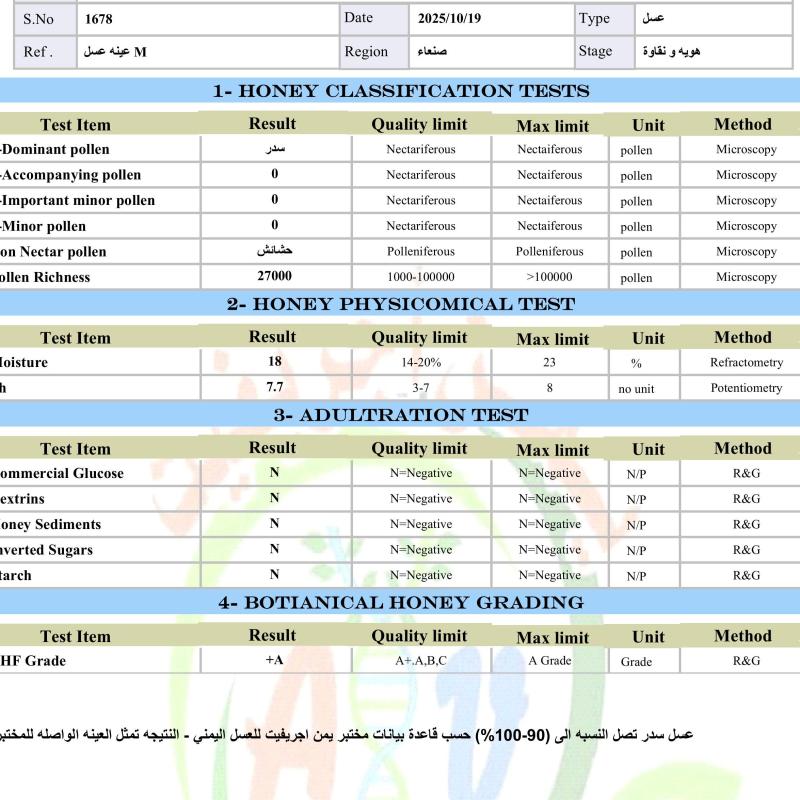 عسل سدر عصيمي ملكي