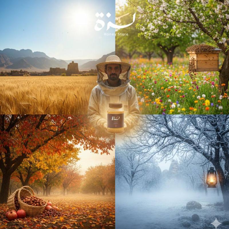 ما هو موسم جني العسل في اليمن؟ دليلك لمواسم عسل السدر والسمر والأنواع النادرة